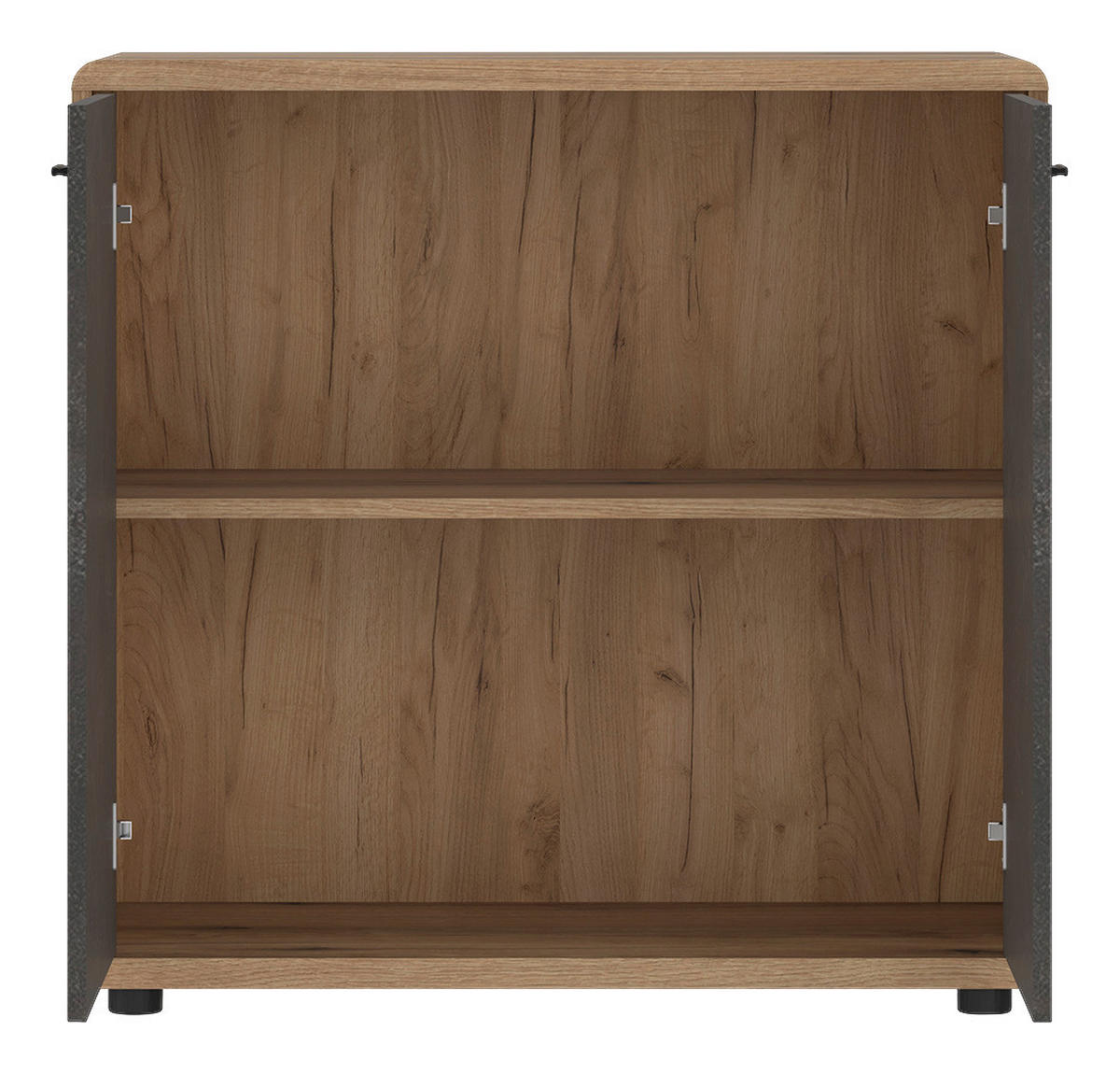 Kommode Fontana Eiche Evoke Coast Nachbildung Beton dunkel Optik B/H/T: ca. 89x87x40 cm Fontana - Eiche/Beton (89,00/87,00/40,00cm)