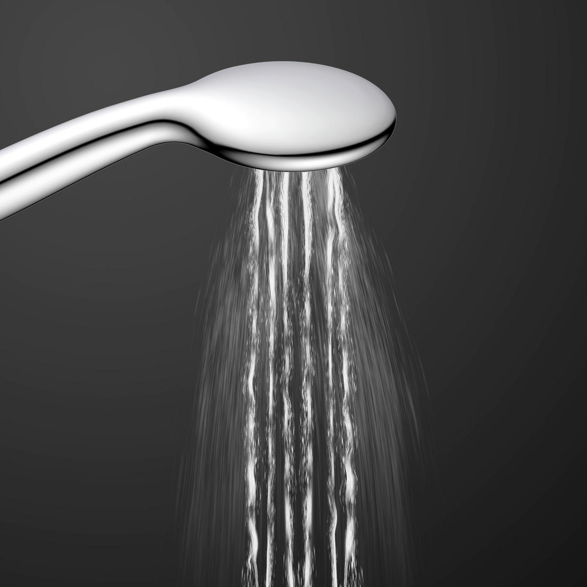 Handbrause Chrom Handbrauseset_Leon chrom - Chrom/anthrazit - EISL