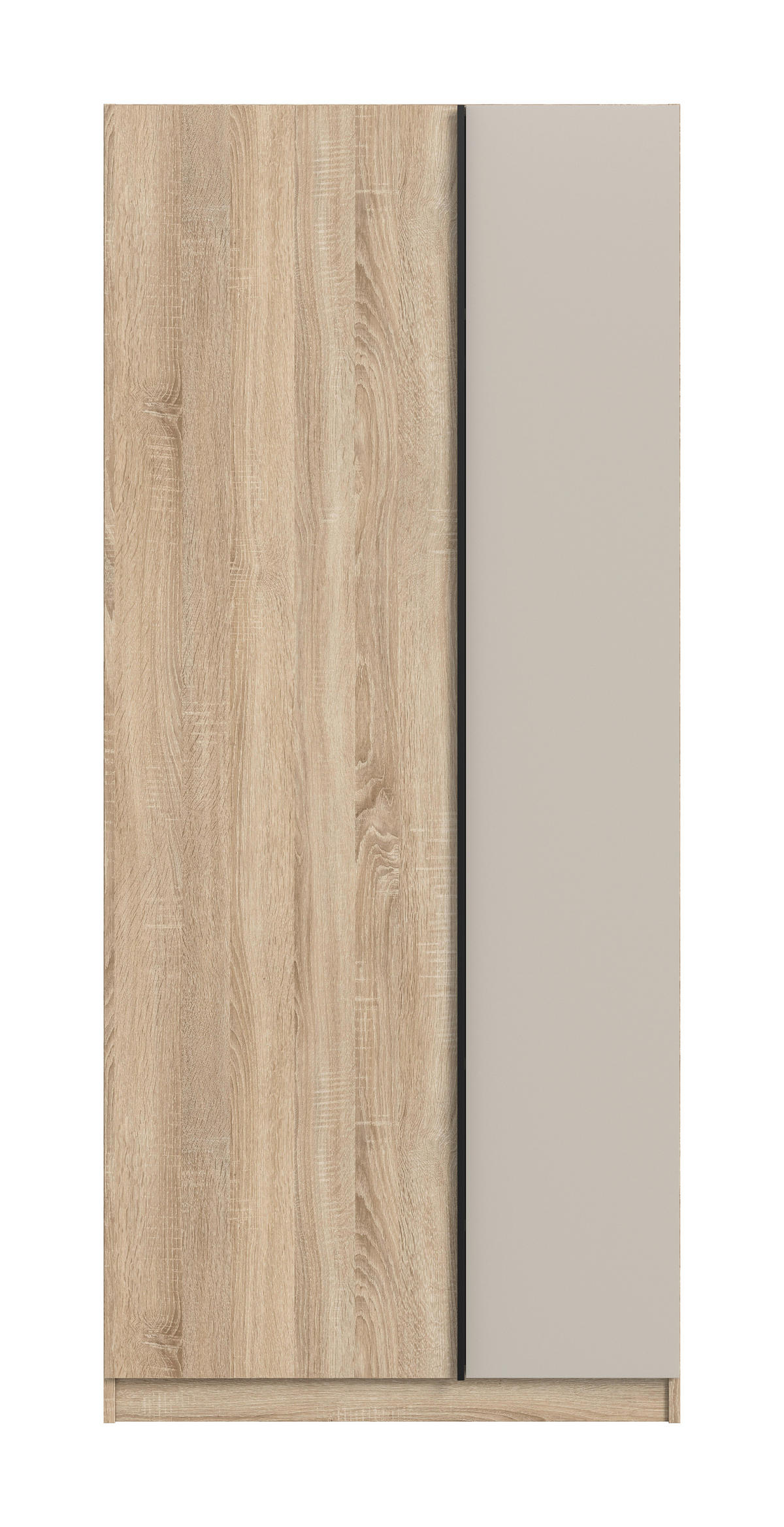 Kleiderschrank OAKLAND Eiche Sonoma Nachbildung Cashmere B/H/T: ca. 80x183x53 cm OAKLAND - Eiche/Cashmere (80,00/183,00/53,00cm) - xonox.home