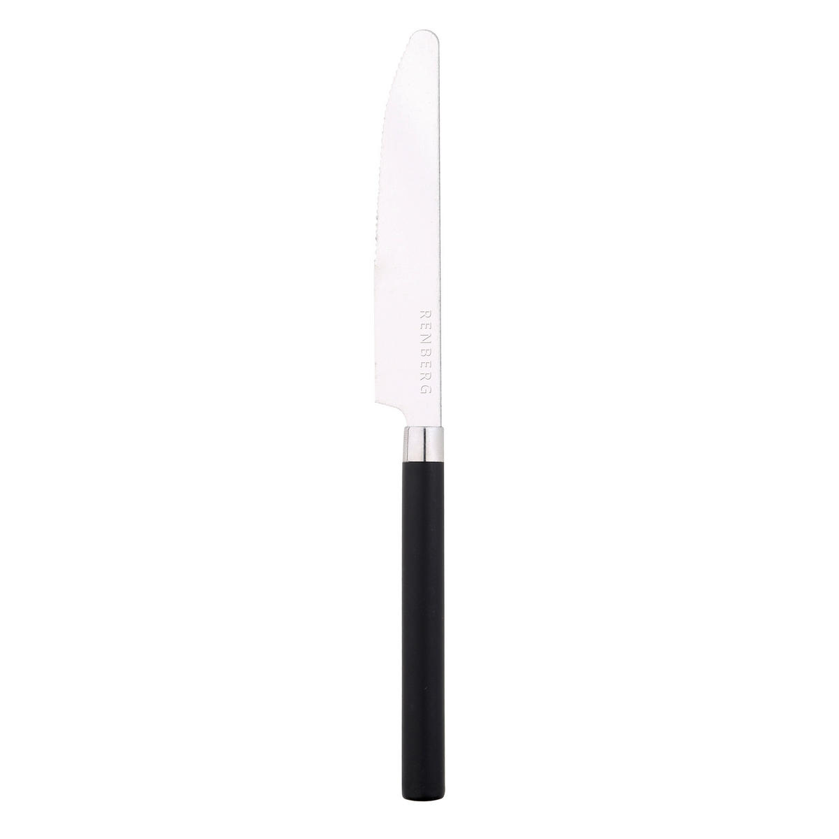 RENBERG Besteckset HAPPIE BLACK schwarz Edelstahl 24 tlg. HAPPIE BLACK - schwarz - RENBERG