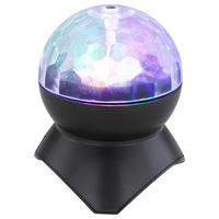 GLOBO Dekoleuchte klar schwarz Kunststoff H/D: ca. 12,5x11 cm 1 Brennstellen VELI - klar/schwarz (11,00/12,50cm) - GLOBO