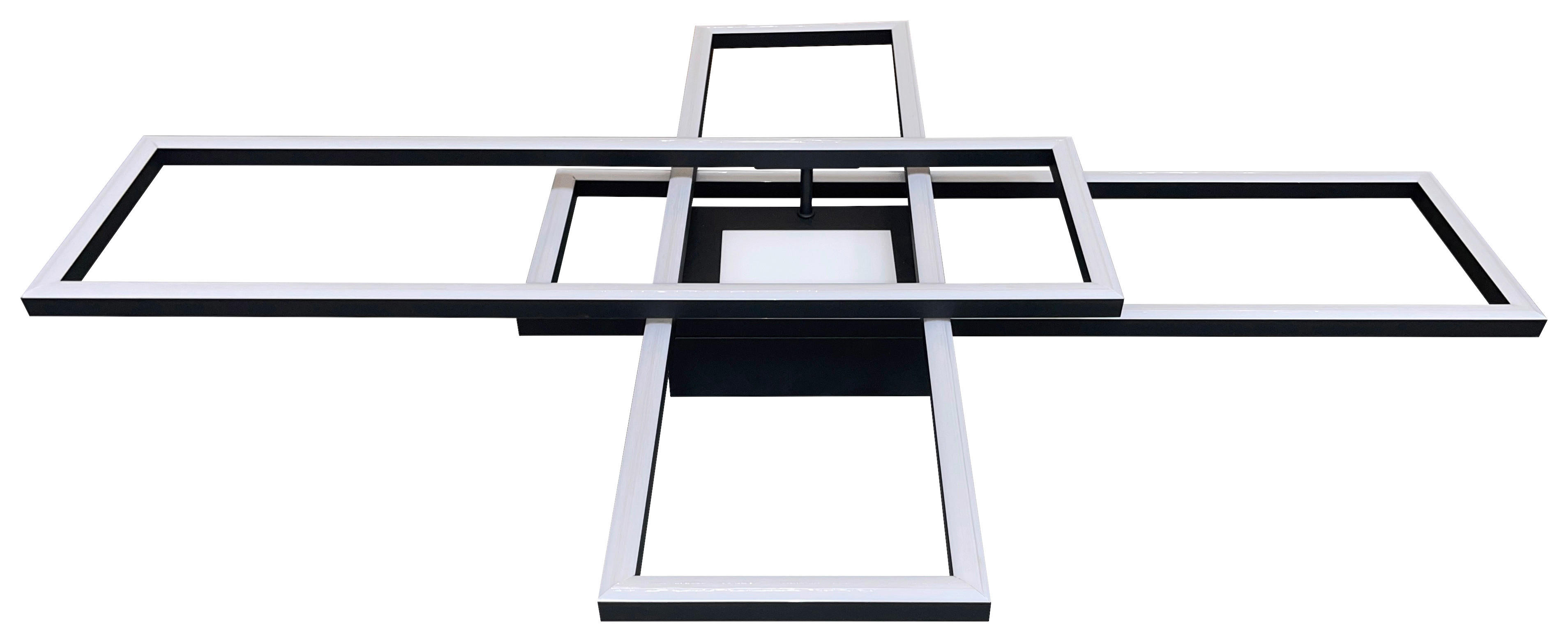 POCOline LED-Deckenleuchte schwarz Kunststoff Metall B/H/L: ca. 69,4x11,5x99,2 cm LED-Deckenleuchte_Yara - schwarz (99,20/69,40/11,50cm) - POCOline