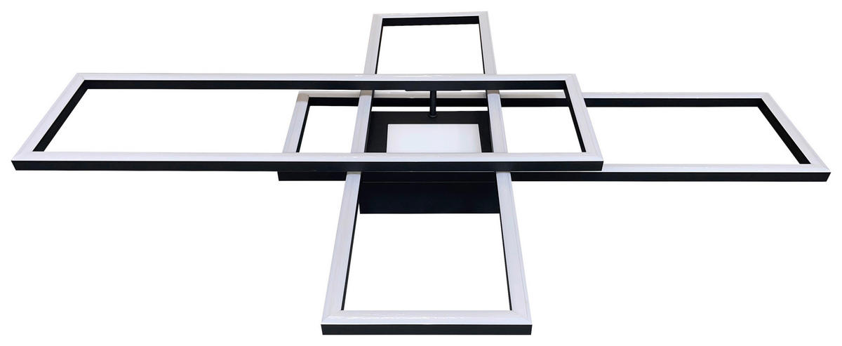 POCOline LED-Deckenleuchte schwarz Kunststoff Metall B/H/L: ca. 69,4x11,5x99,2 cm LED-Deckenleuchte_Yara - schwarz (99,20/69,40/11,50cm) - POCOline