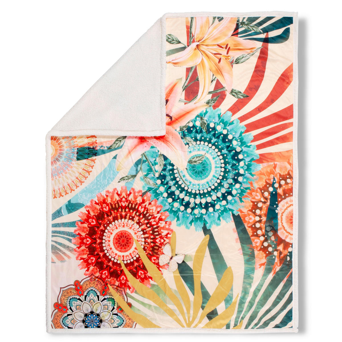 Wohndecke Mateo Polysamt Mateo - Multi (130,00/160,00cm) - HIP