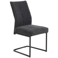Schwingstuhl Dagmar, 2er-Set anthrazit Metall B/H/T: ca. 50x99x65 cm Dagmar, 2er-Set - anthrazit (50,00/99,00/65,00cm) - Hela
