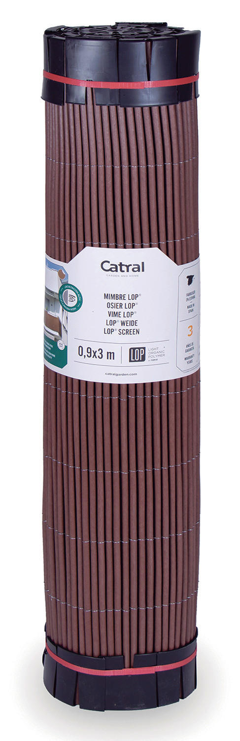 NORTENE Sichtschutz walnuss Holz B/H/L: ca. 300x17x150 cm Sichtschutz - walnuss (150,00/300,00/17,00cm) - NORTENE