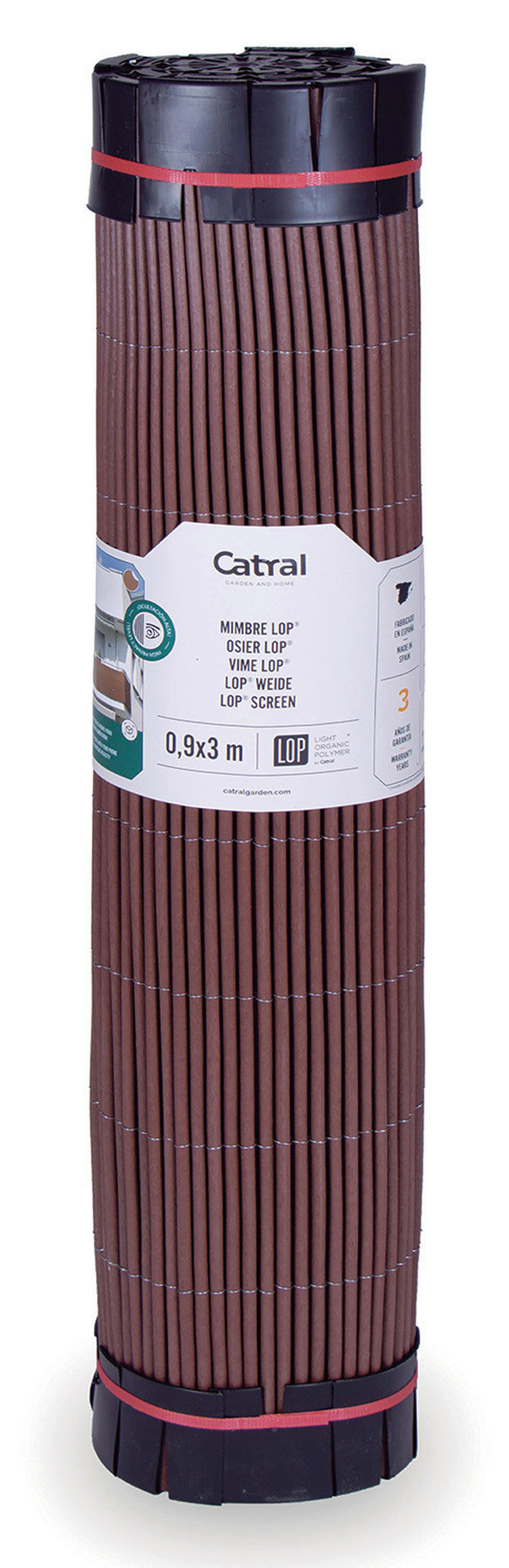 CATRAL/NORTENE Sichtschutz walnuss Holz B/H/L: ca. 300x17x150 cm Sichtschutz - walnuss (150,00/300,00/17,00cm) - CATRAL/NORTENE