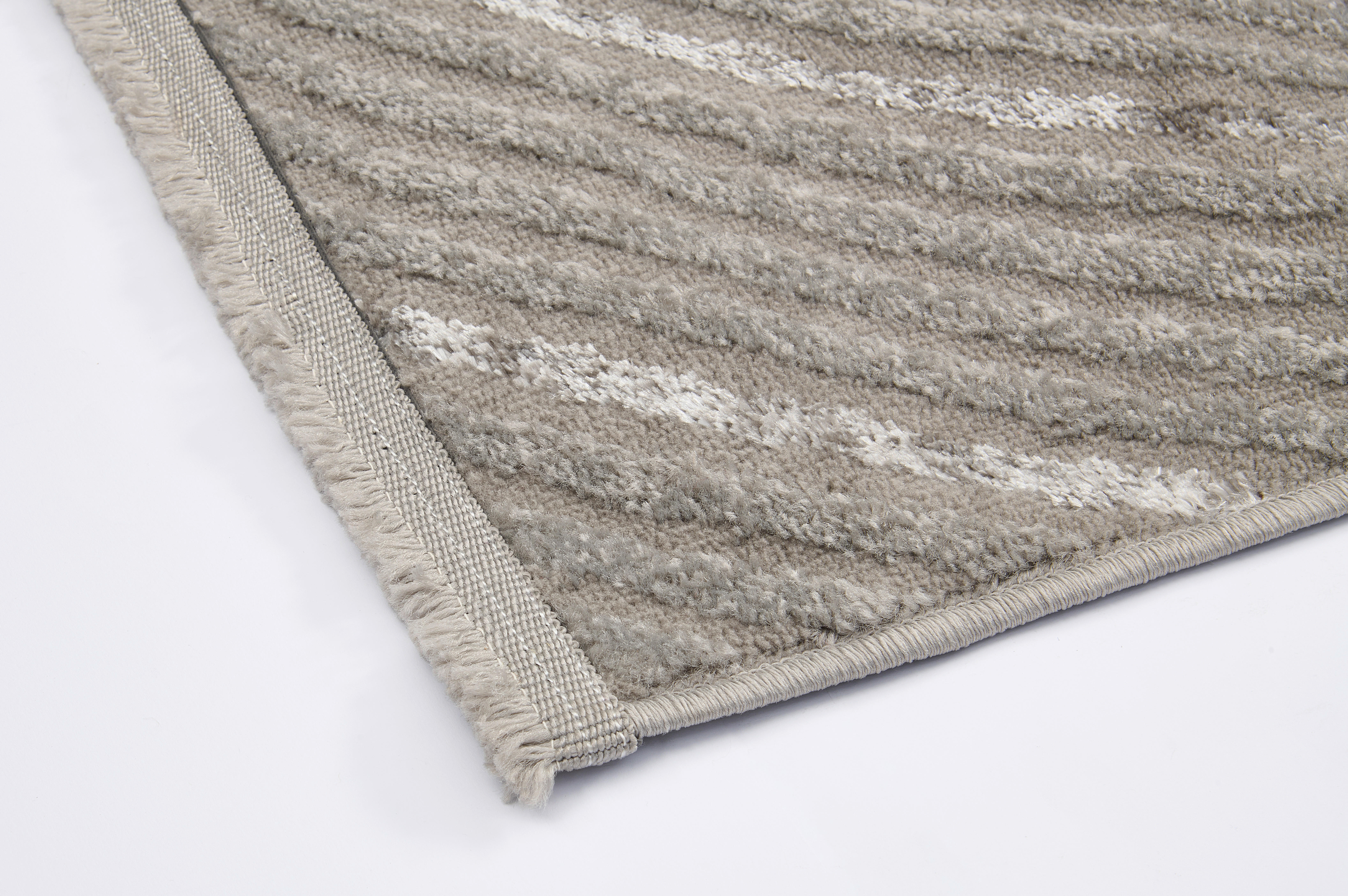 Webteppich Monte grau B/L: ca. 160x230 cm Monte - grau (160,00/230,00cm)