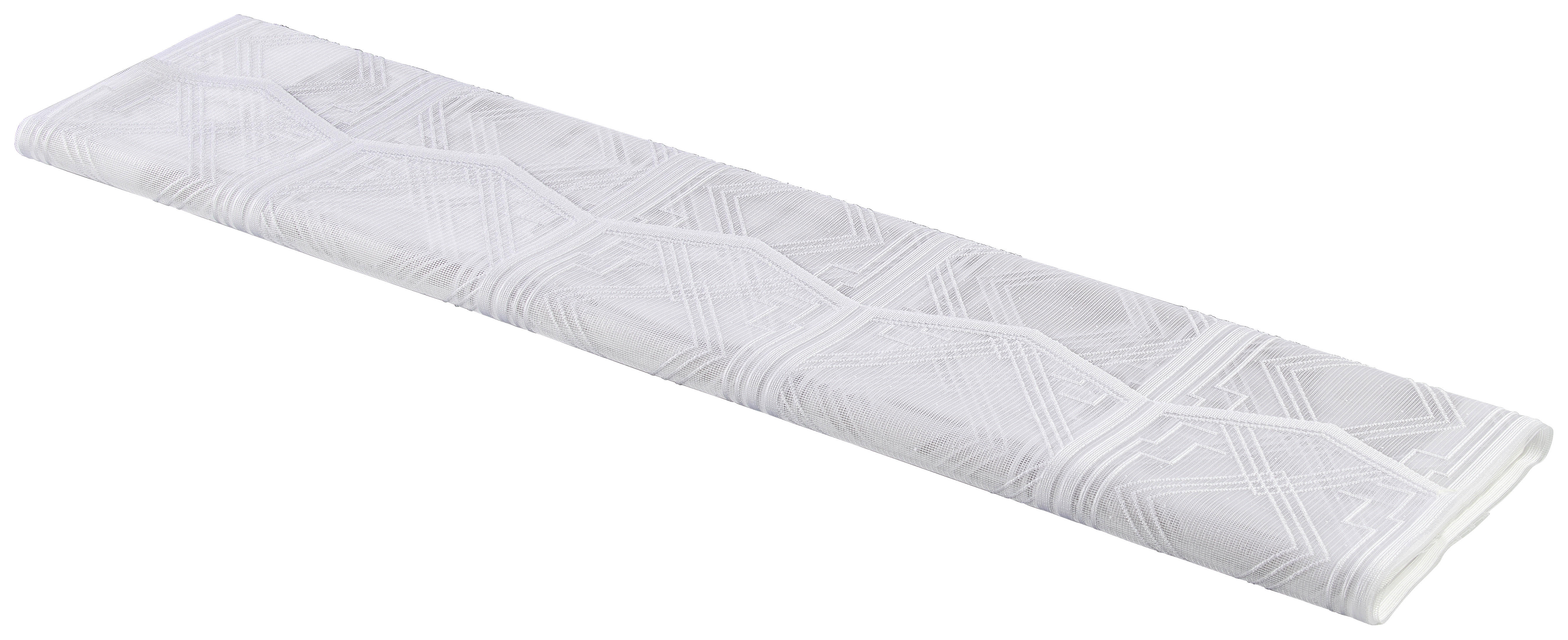 Scheibengardinen-Meterware Ruby weiß H: ca. 60 cm Ruby - weiß (60,00cm)