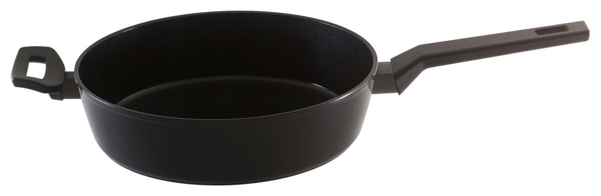 Pfanne schwarz Aluminium Pfannenset_2tlg. - schwarz