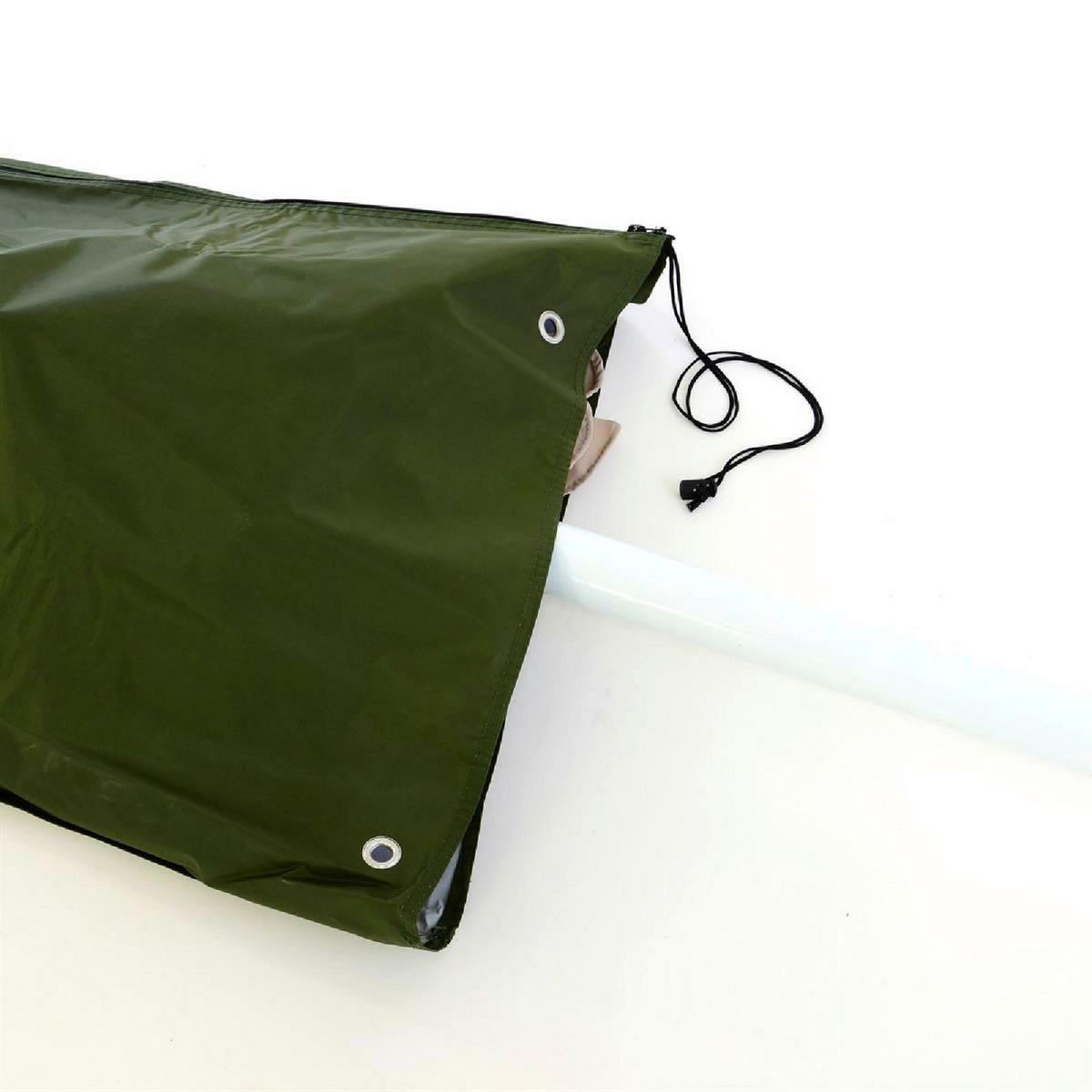 VCM Schutzhülle für Ampelschirm grün Polyester-Mischgewebe B/L: ca. 60x220 cm Schutzhülle_für_Ampelschirm - grün (60,00/220,00cm) - VCM