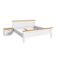 Bettanlage VERONA Sibiu Lärche Nachbildung Eiche Artisan Nachbildung VERONA - Eiche (245,00/90,00/209,00cm) - xonox.home