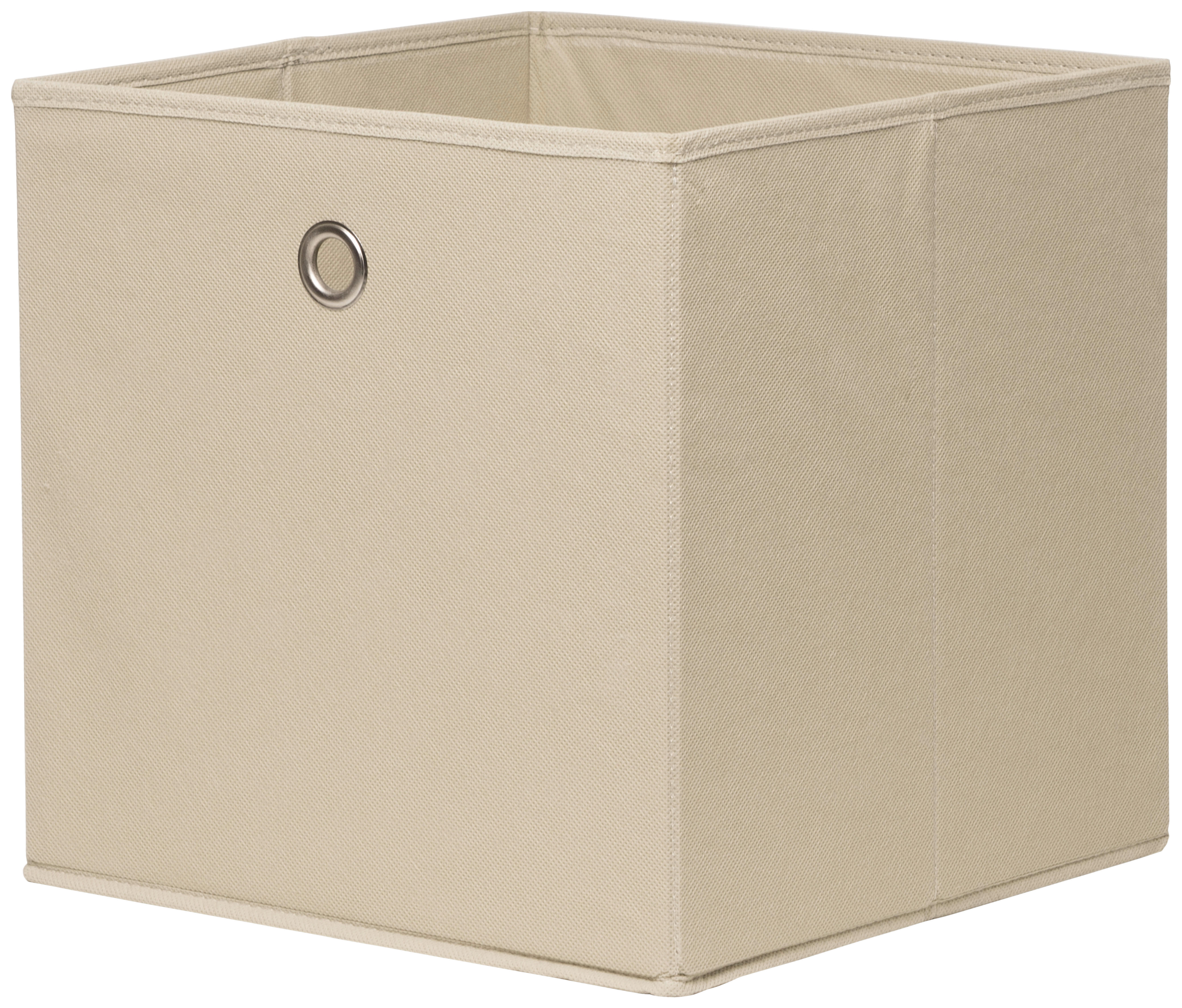 Stoffbox beige B/H/T: ca. 32x32x32 cm Stoffbox_1 - beige (32,00/32,00/32,00cm)
