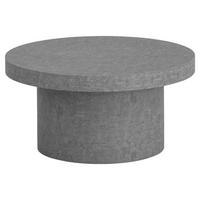 Couchtisch Beton Optik B/H/T: ca. 60x30x60 cm Couchtisch - Beton (60,00/30,00/60,00cm) - Wohnling