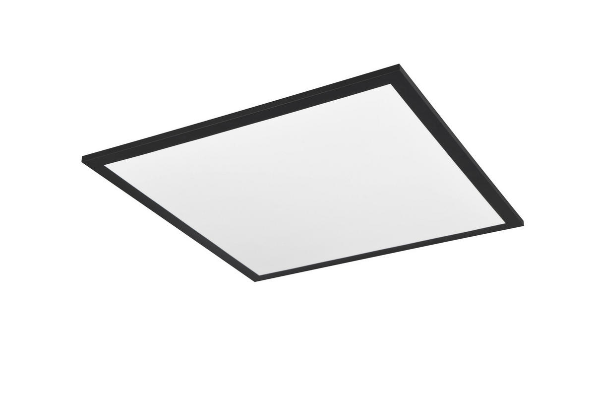 Reality LED-Deckenleuchte Beta R67664532 schwarz Metall B/H/T: ca. 44,5x50x44,5 cm 1 Brennstellen Beta - schwarz (44,50/50,00/44,50cm) - Reality