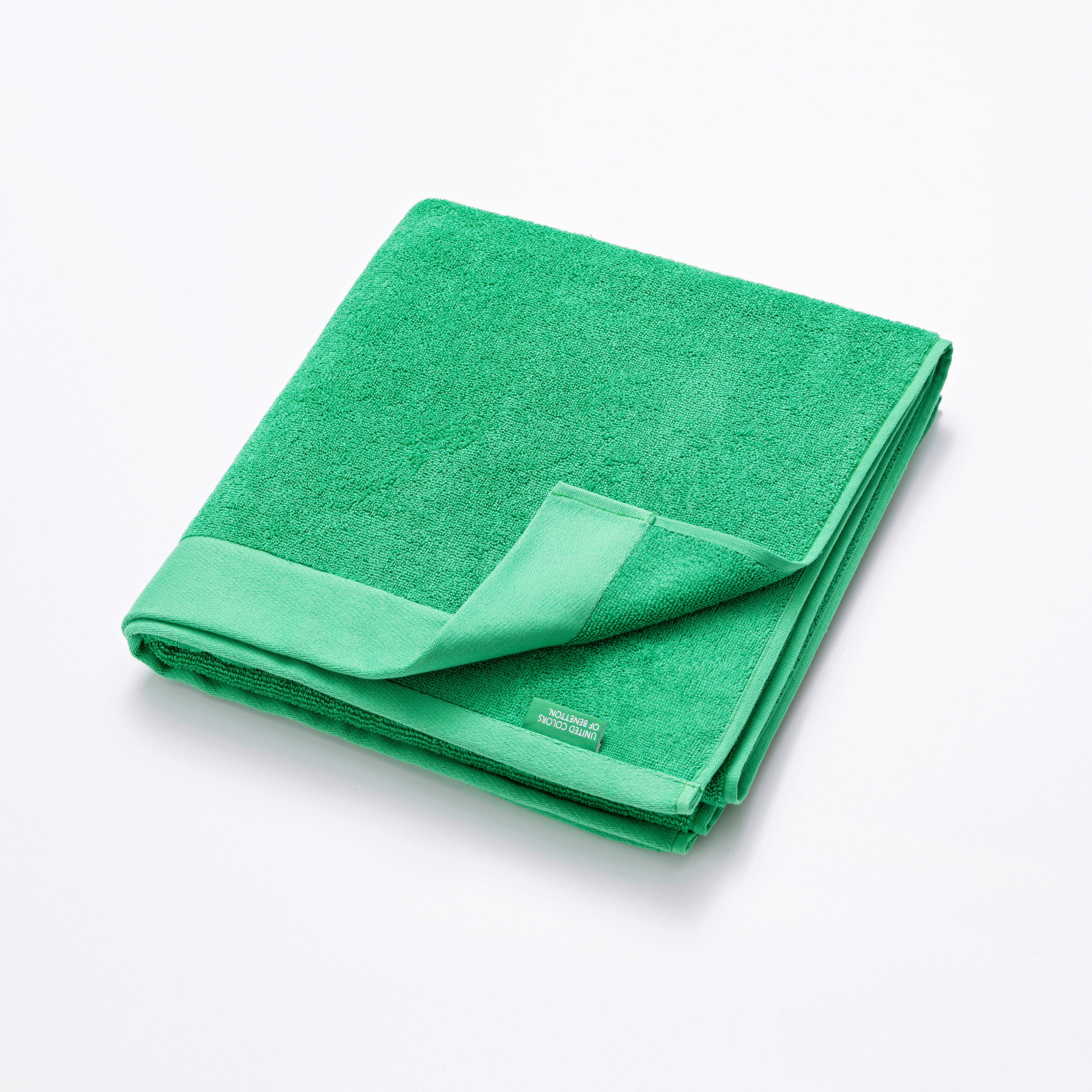 Thumbnail - BENETTON Badetuch grün Baumwolle B/L: ca. 150x90 cm