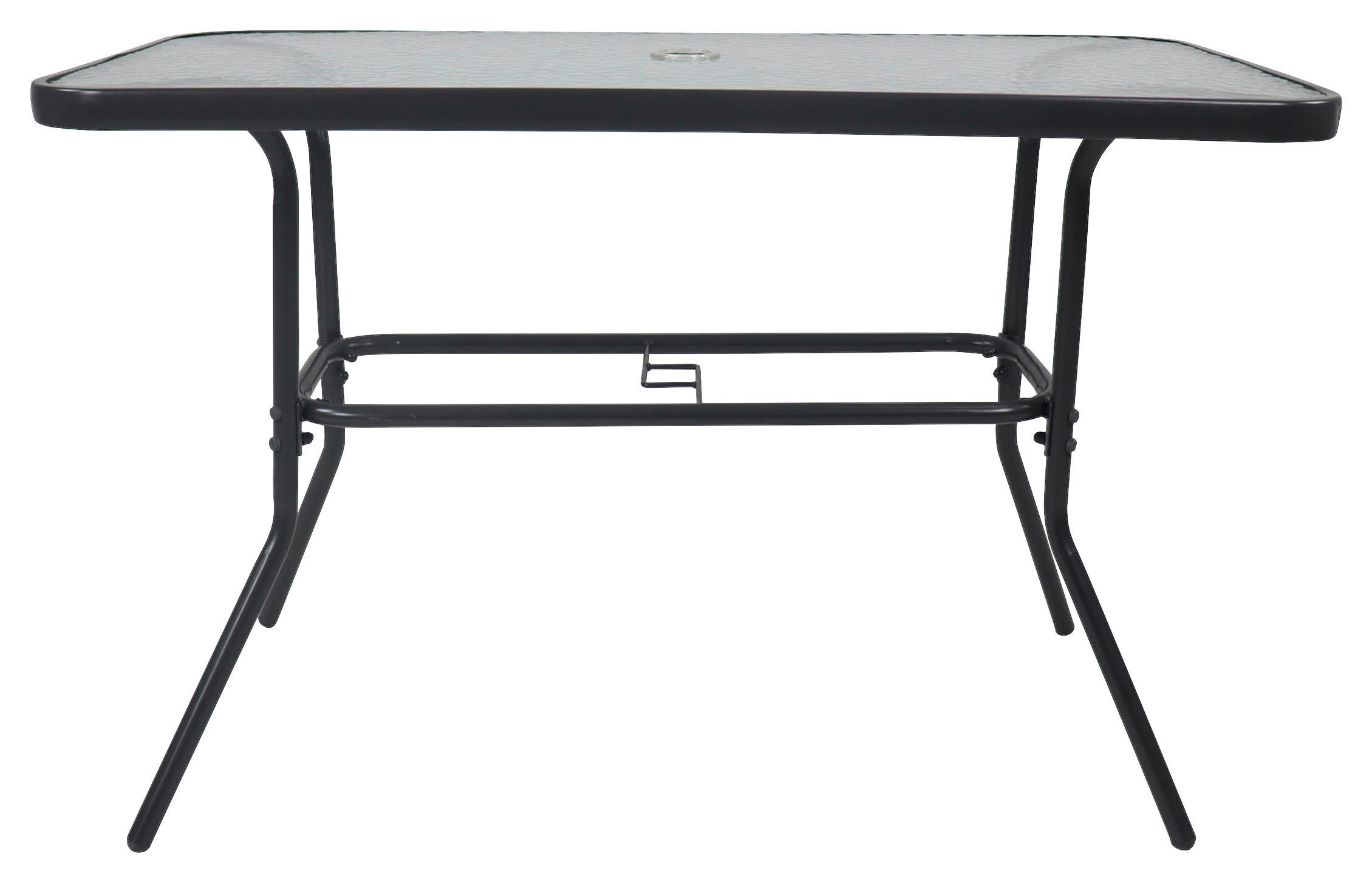VCM Gartentisch anthrazit Metall B/H/T: ca. 110x70x55 cm Gartentisch - anthrazit (110,00/70,00/55,00cm) - VCM