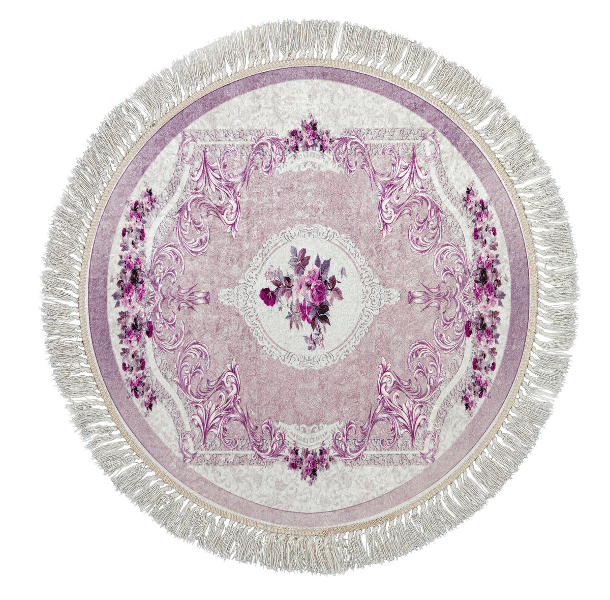Druckteppich Sunshine rosa D: ca. 67 cm Sunshine - rosa (67,00cm)