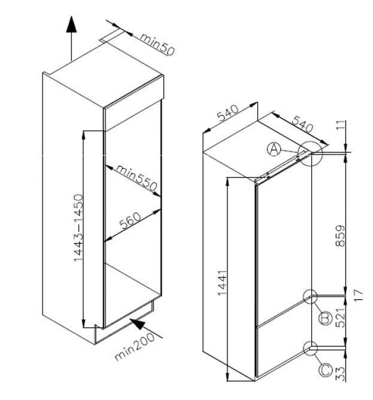 Respekta Küchenblock Marleen weiß Hochglanz B/H/T: ca. 310x211x60 cm Marleen - Eiche/weiß (310,00/211,00/60,00cm) - Respekta
