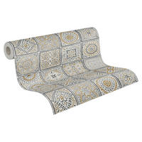 A.S.Creation Vliestapete Terra Fliesen gold B/L: ca. 53x1005 cm Terra - gold (53,00/1005,00cm) - A.S.Creation