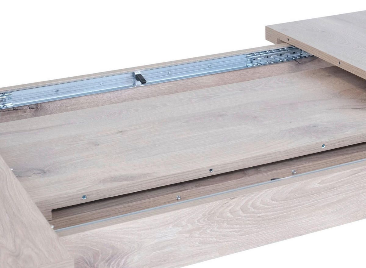 Esstisch Nürnberg Oak Eiche Viking Nachbildung B/H/T: ca. 160x76x90 cm Nürnberg - schwarz/Oak (160,00/76,00/90,00cm)