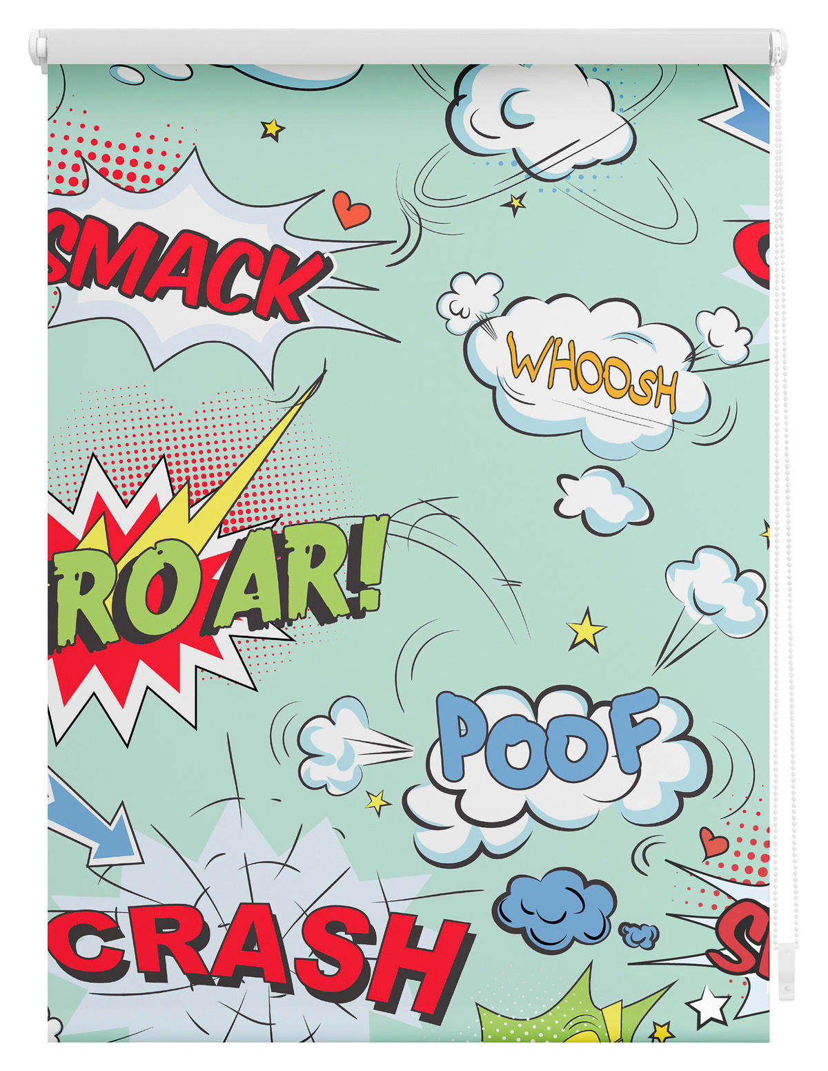 LICHTBLICK Rollo Crash bunt B/L: ca. 80x150 cm Crash - bunt (80,00/150,00cm) - LICHTBLICK