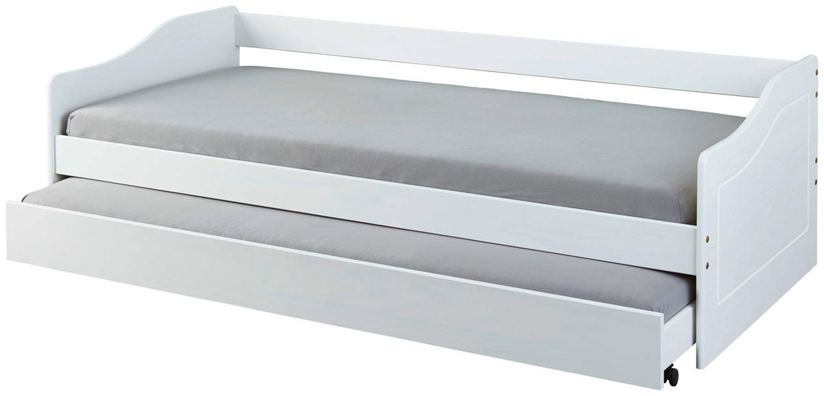 Funktionsbett Leonie Modell'23 weiß Leonie Modell'23 - weiß (207,00/96,50/62,00cm) - Inter Link