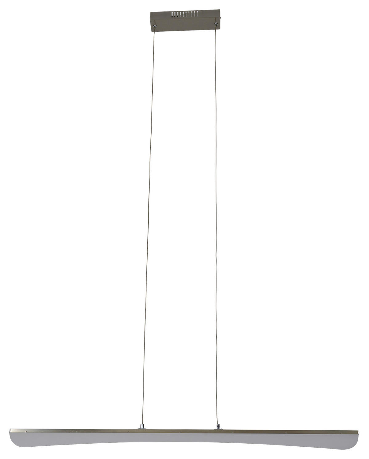 Näve Leuchten Pendelleuchte 7057442 Chrom Kunststoff Metall B/H/T: ca. 100x150x8 cm null 1 Brennstellen Bones - Chrom (100,00/150,00/8,00cm) - Näve Leuchten