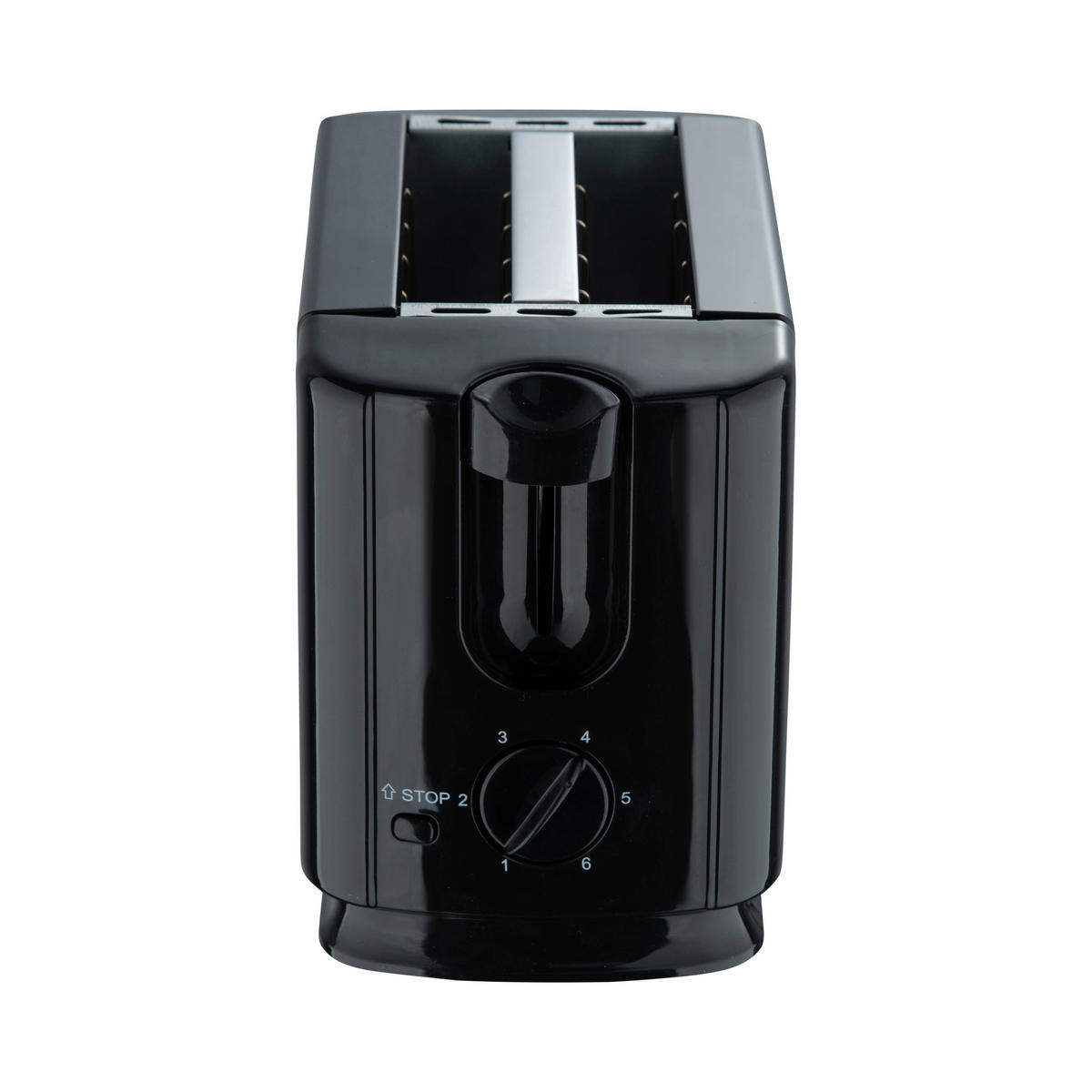 SWISS HOME Toaster schwarz Polypropylen Edelstahl B/H/L: ca. 15x18x25,5 cm PETIT - schwarz (25,50/15,00/18,00cm) - SWISS HOME