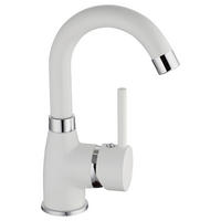 Waschtisch-Armatur FUTURA - NI075FUTWCR weiß Waschtischarmatur_Futura_weiß - weiß (10,00/23,00/15,00cm) - Eisl