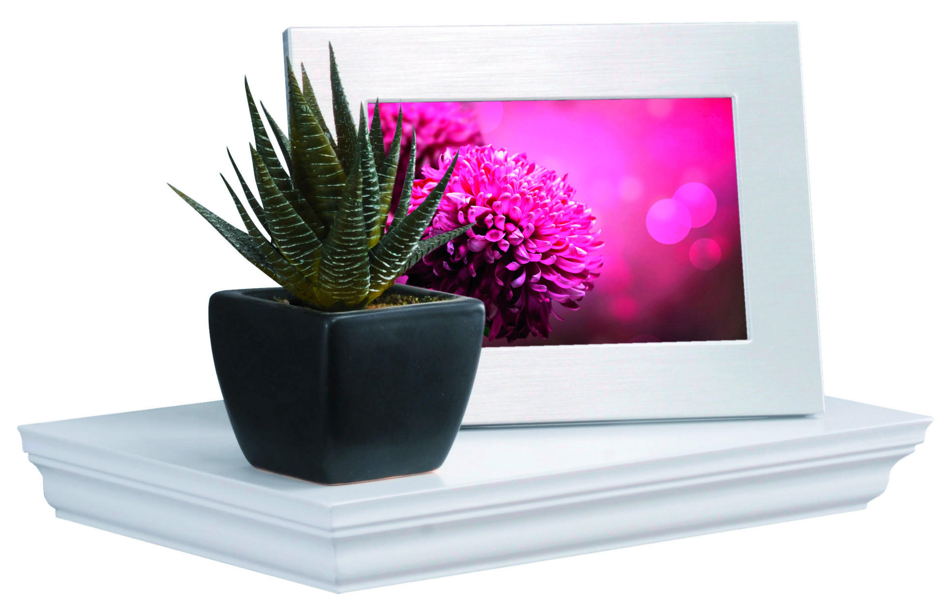 Wandboard Landwood 30 weiß B/T/S: ca. 30x19,5x3,8 cm Landwood 30 - weiß (30,00/19,50cm)