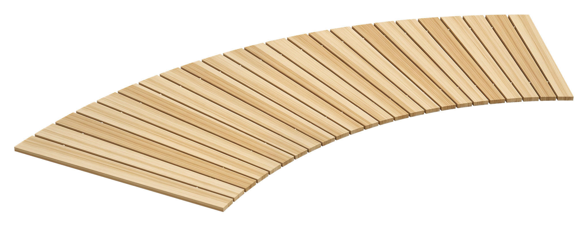 Outsunny Gartenweg natur B/H/L: ca. 47x1x120 cm Gartenweg - natur (120,00/47,00/1,00cm) - Outsunny