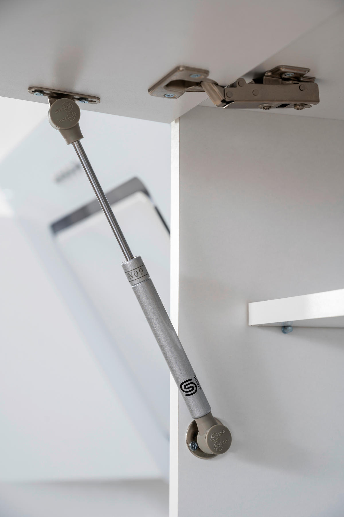 Respekta Küchenblock Amanda weiß B/H/T: ca. 220x200x60 cm Amanda - weiß/Edelstahloptik (220,00/200,00/60,00cm) - Respekta