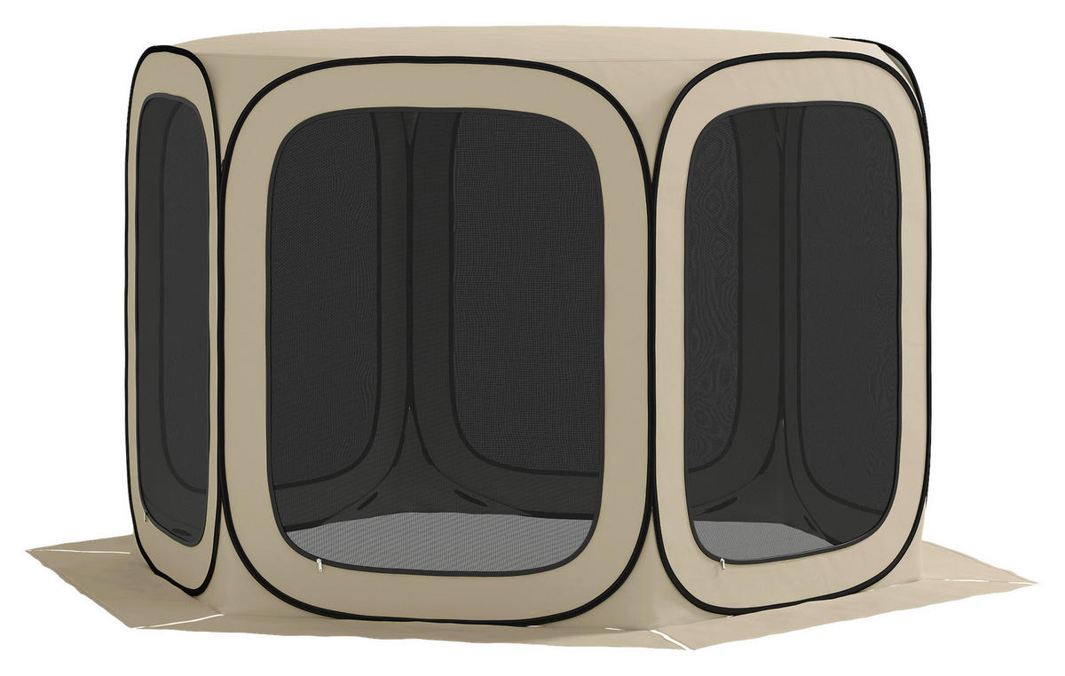 Outsunny Campingzelt Campingzelt - khaki (340,00/300,00/220,00cm) - Outsunny