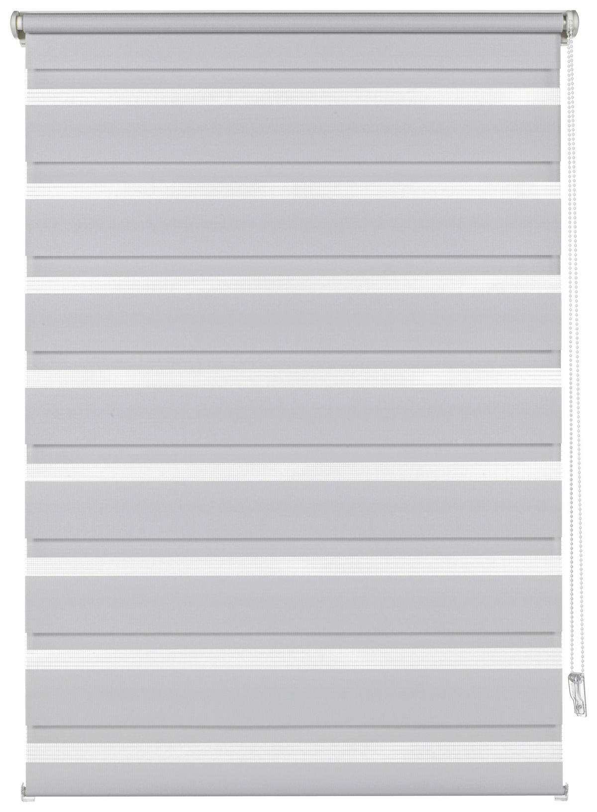 Doppelrollo hellgrau B/L: ca. 122x200 cm Doppelrollo - hellgrau (122,00/200,00cm) - Boviva