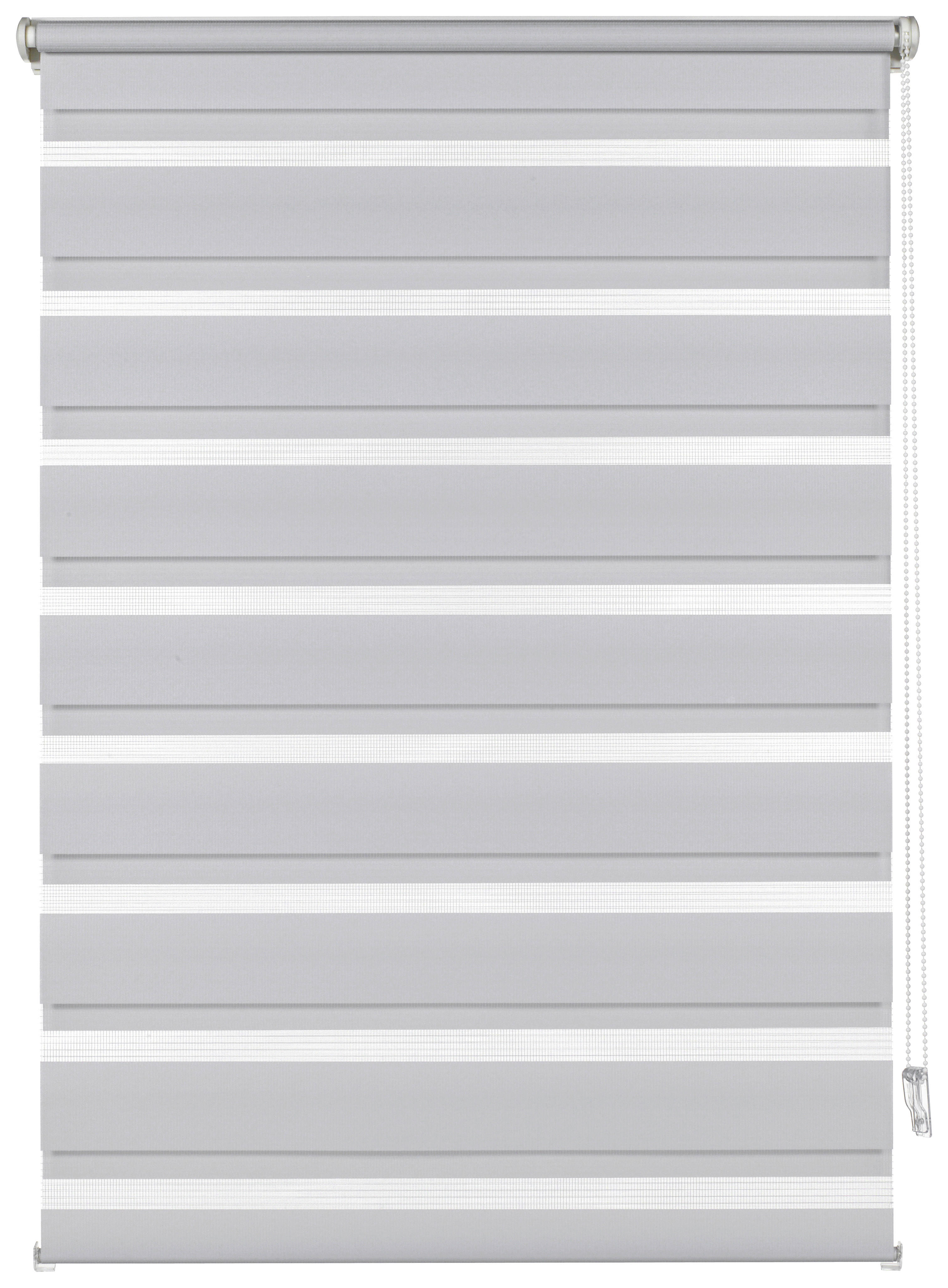 Thumbnail - Boviva Doppelrollo hellgrau B/L: ca. 122x200 cm
