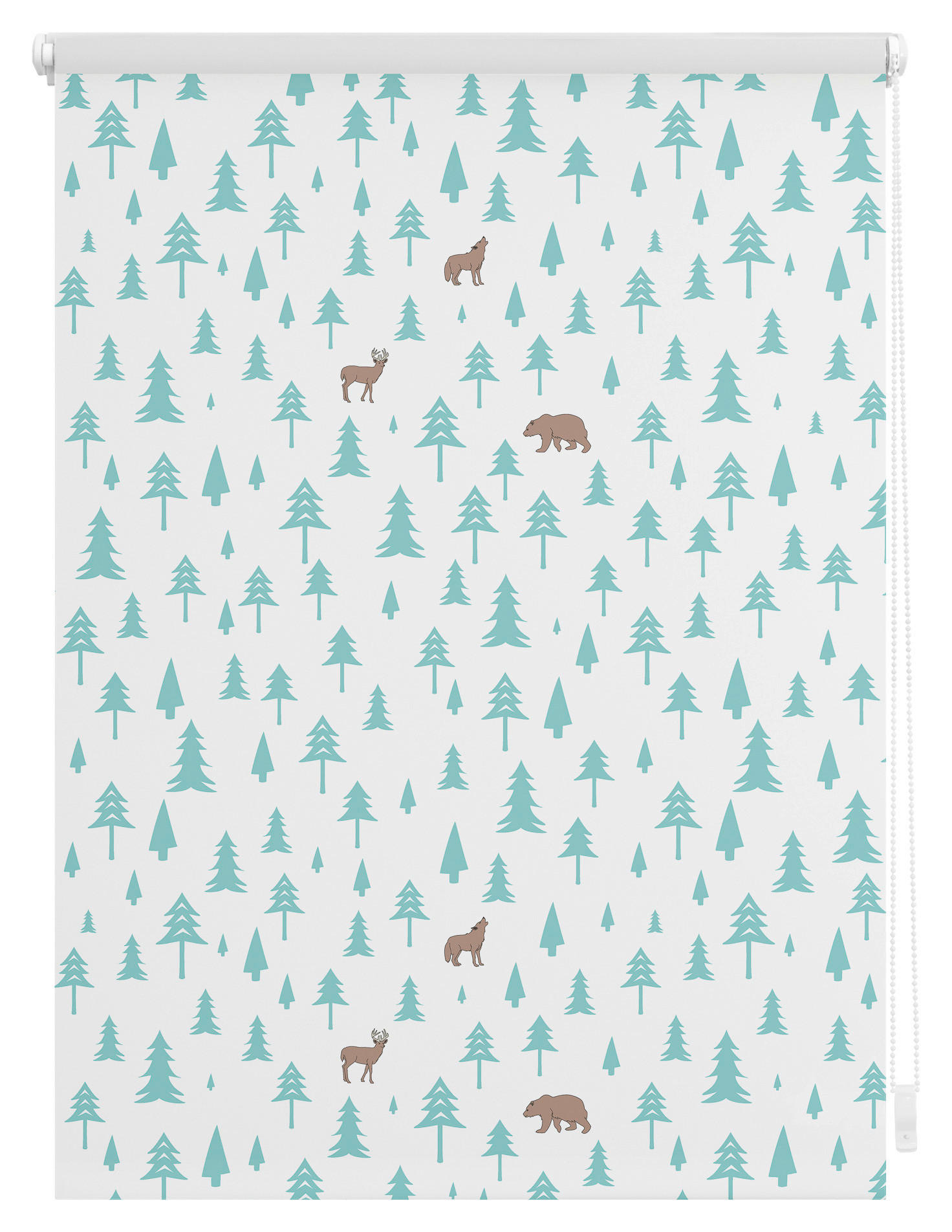 Thumbnail - LICHTBLICK Rollo Okko weiß B/L: ca. 80x150 cm