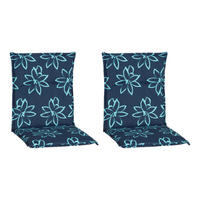 Beo Saumauflage für Niederlehner Bunde hellblau Polyester-Mischgewebe B/H/L: ca. 50x6x101 cm 2er Set Bunde - hellblau/dunkelblau (101,00/50,00/6,00cm) - Beo