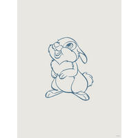 Komar Poster Hey Thumper Paradise B/L: ca. 30x40 cm Hey Thumper - (30,00/40,00cm) - Komar