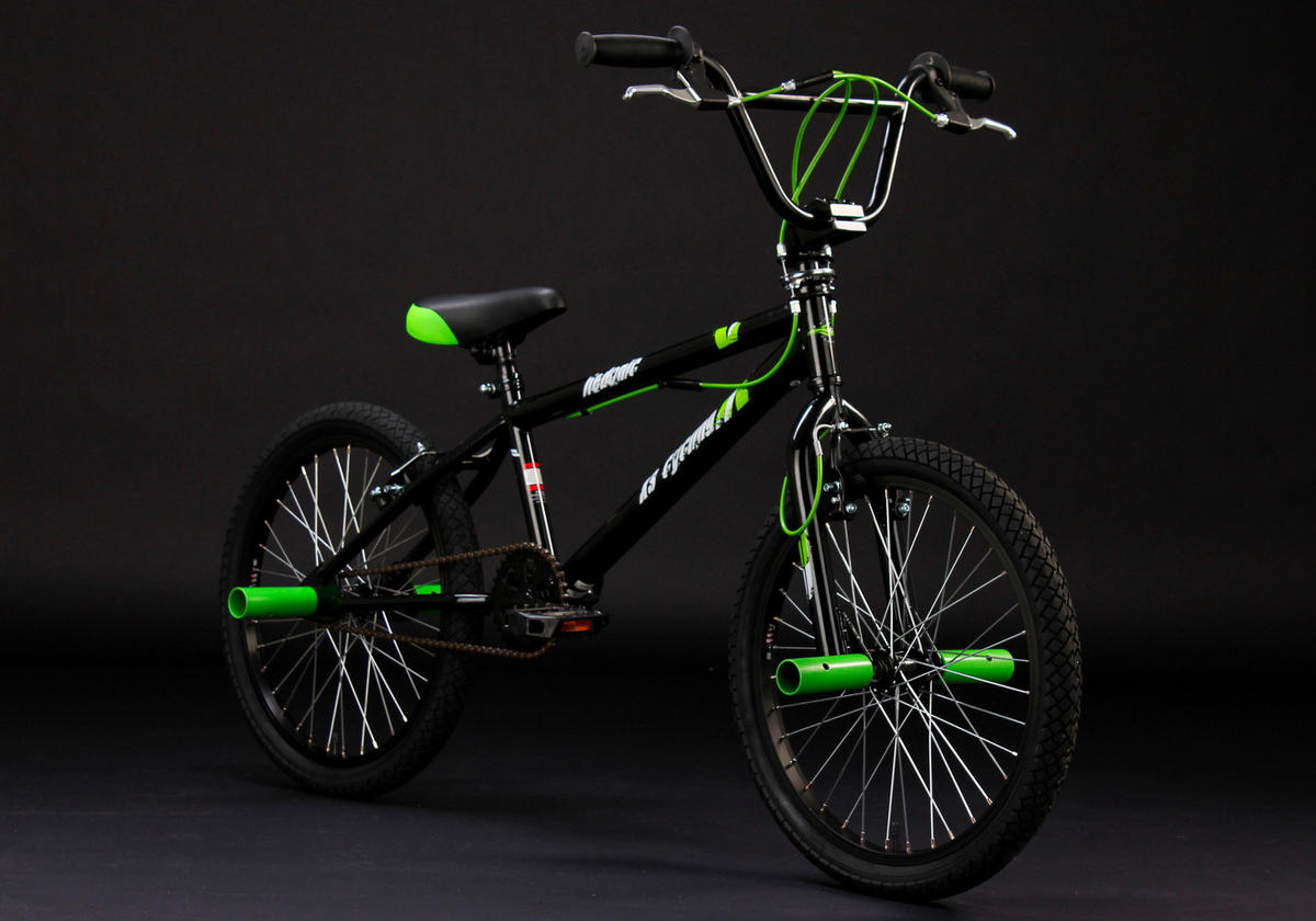 KS-Cycling BMX Hedonic 592B 20 Zoll Rahmenhöhe 28 cm 1 Gänge schwarz schwarz ca. 20 Zoll Hedonic - schwarz - KS-Cycling