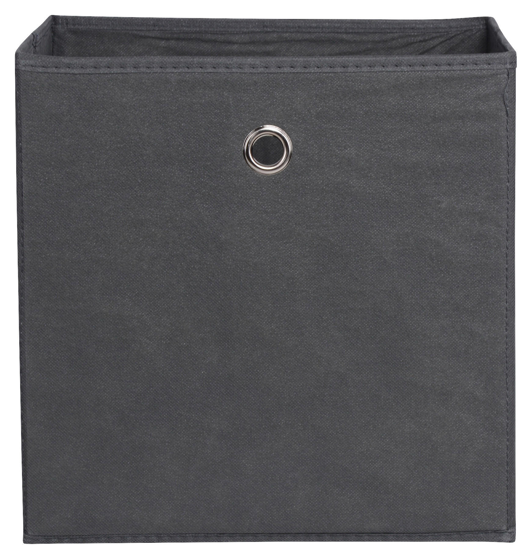 Stoffbox anthrazit B/H/T: ca. 32x32x32 cm Stoffbox_1 - anthrazit (32,00/32,00/32,00cm)