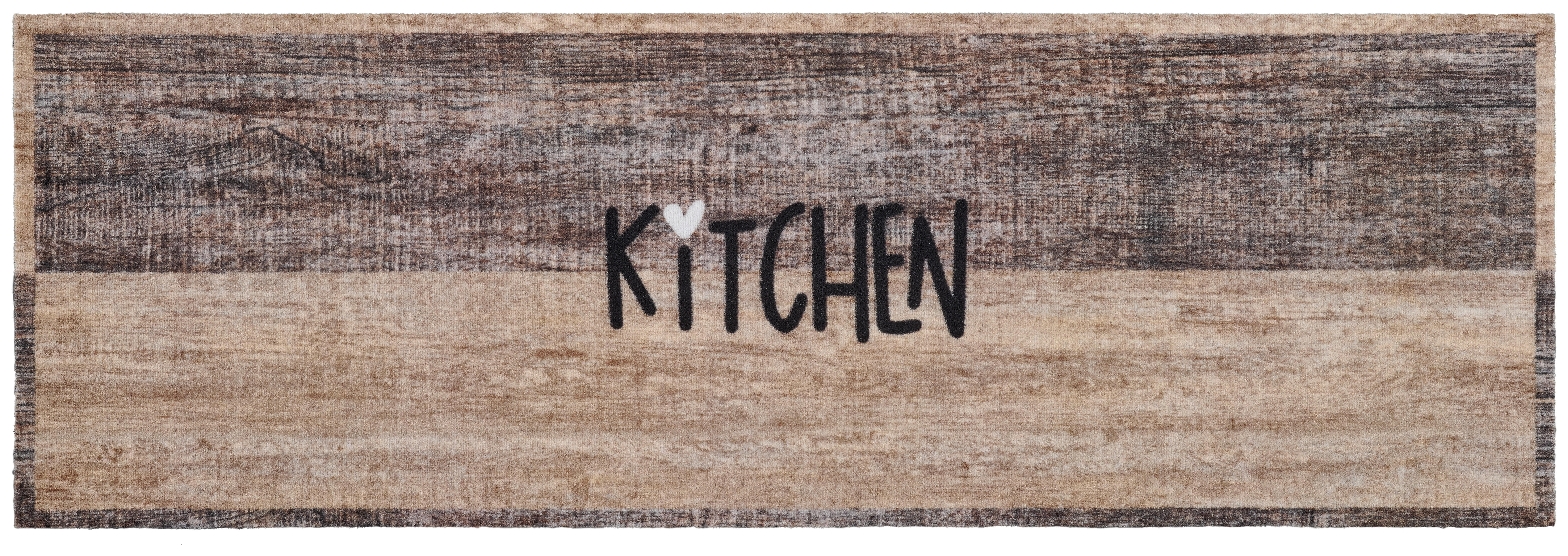 Küchenläufer Cook&Wash, love suisse kitchen natur B/L: ca. 50x150 cm Cook&Wash, love suisse kitchen - natur (50,00/150,00cm)