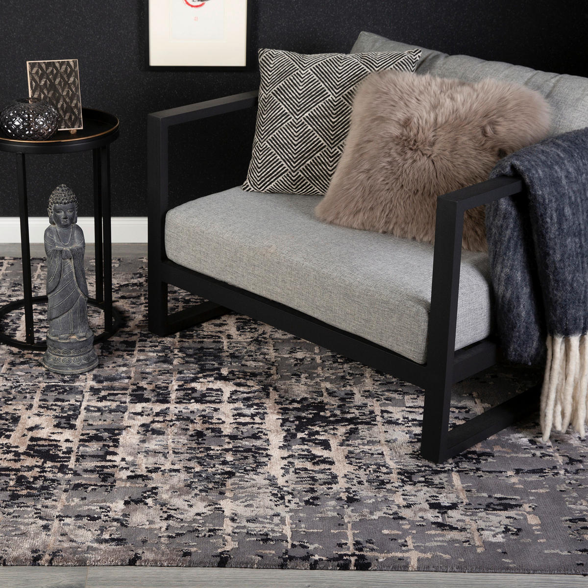 Obsession Teppich My Sense of Obsession taupe B/L: ca. 160x230 cm My Sense of Obsession - taupe (160,00/230,00cm) - Obsession
