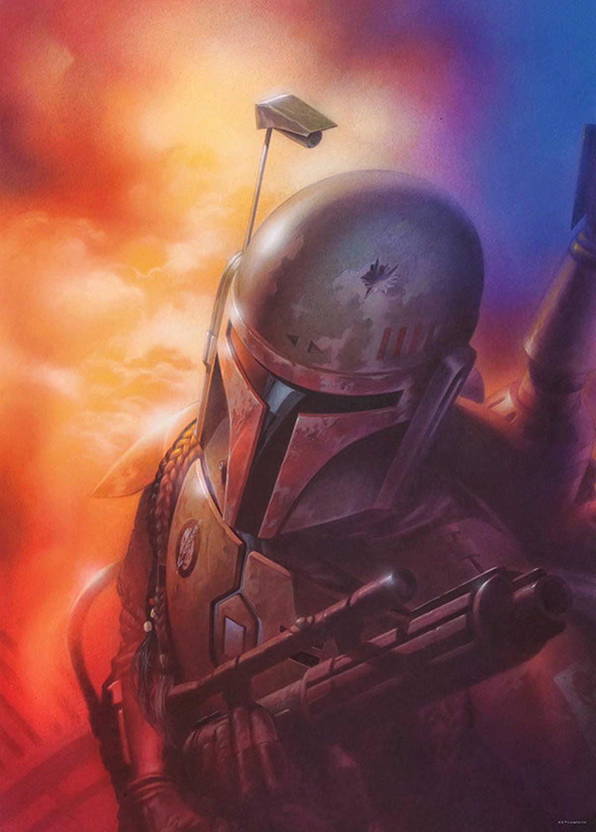 Komar Poster Star Wars Classic Mandalorian Star Wars - Imperial Force B/L: ca. 50x70 cm Star Wars Classic Mandalorian - (50,00/70,00cm) - Komar
