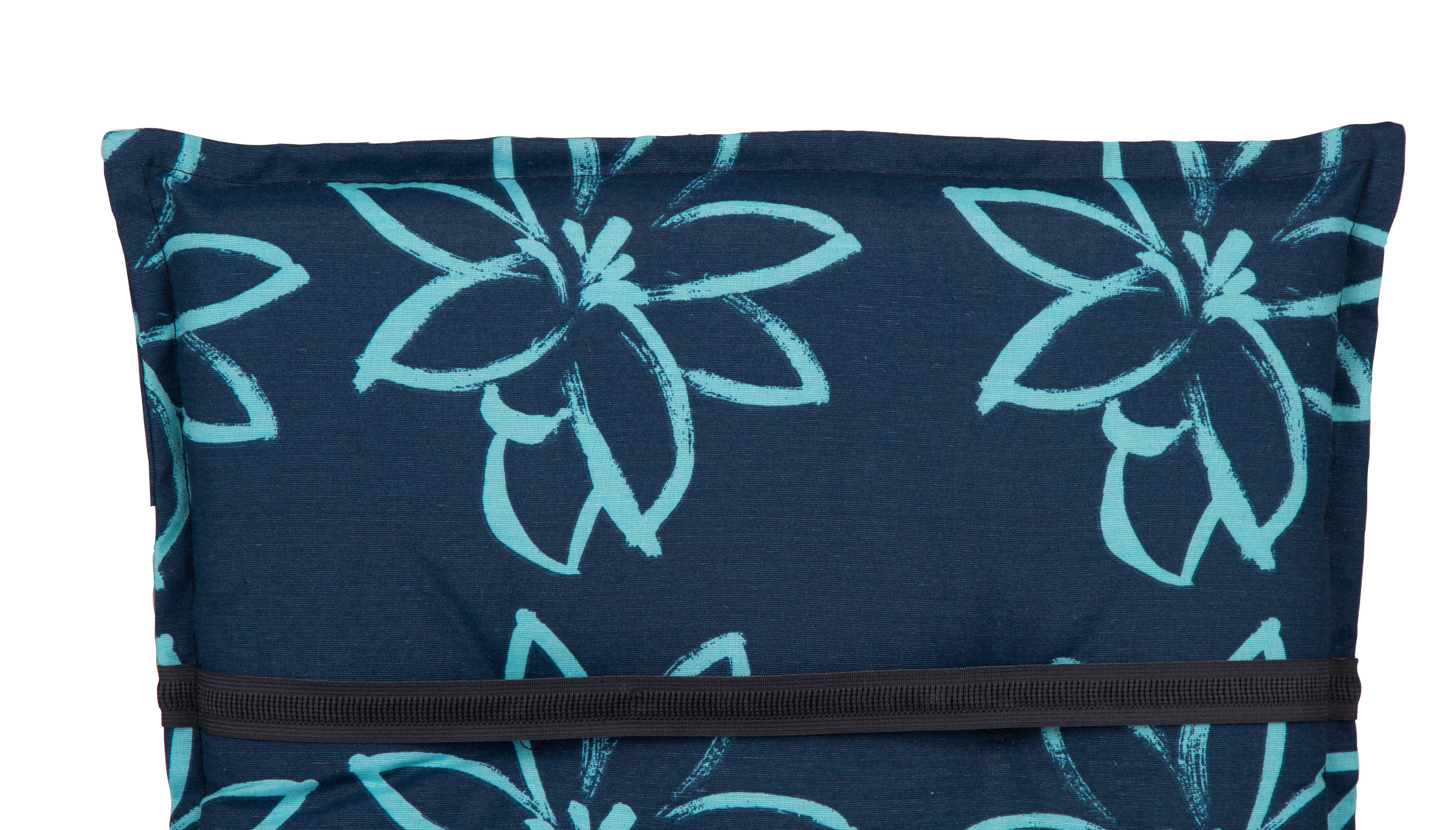 Beo Saumauflage für Niederlehner Bunde hellblau Polyester-Mischgewebe B/H/L: ca. 50x6x101 cm 2er Set Bunde - hellblau/dunkelblau (101,00/50,00/6,00cm) - Beo