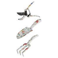 Outsunny Gartenwerkzeug-Set mehrfarbig Metall B/H/L: ca. 7x3x26,5 cm Gartenwerkzeug-Set - mehrfarbig (26,50/7,00/3,00cm) - Outsunny