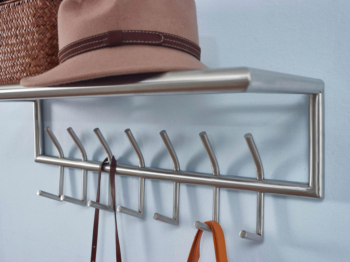 Garderobe matt B/H/T: ca. 74,5x39x19,5 cm Garderobe - (74,50/39,00/19,50cm) - Wohnling