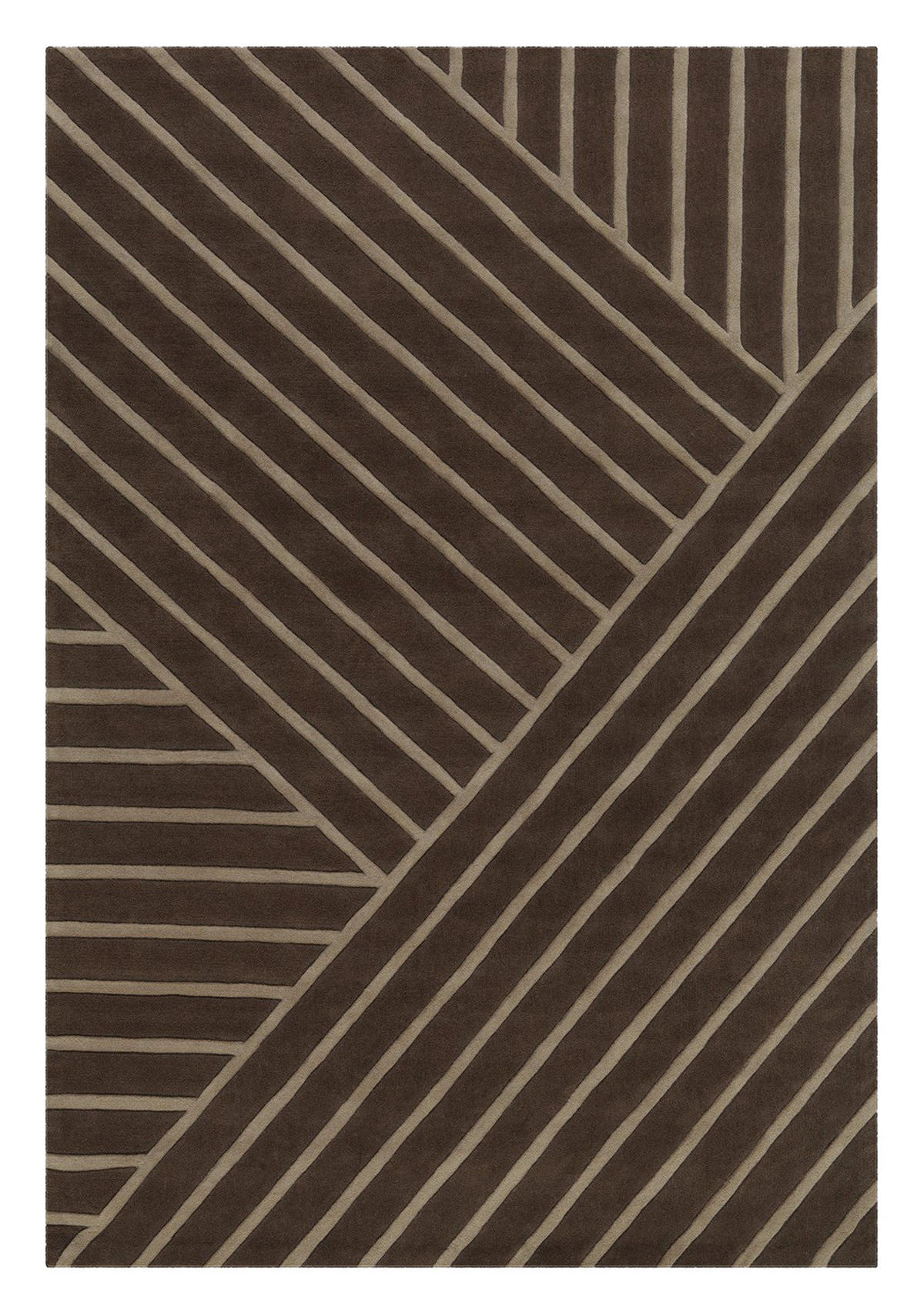 Arte Espina Kurzflorteppich Cool 5056 taupe B/L: ca. 120x180 cm Cool 5056 - taupe (120,00/180,00cm) - Arte Espina