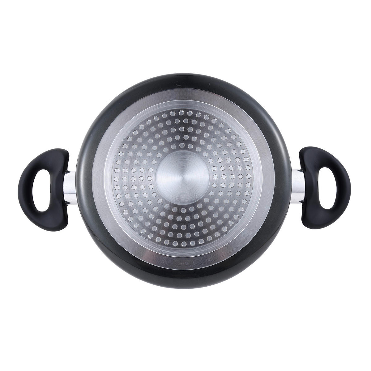 SAN IGNACIO Kochgeschirrset Soria schwarz Aluminium 4 tlg. Soria - schwarz - SAN IGNACIO