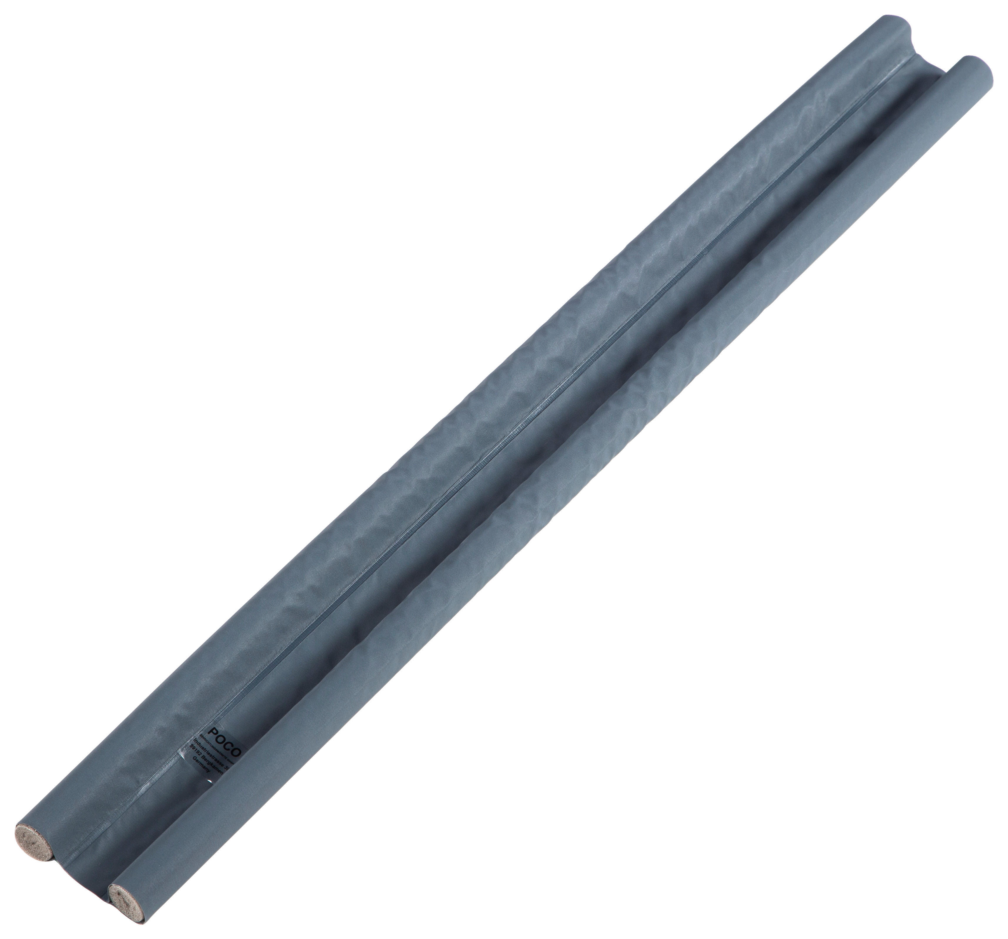 POCOline Doppeltürdichtung B/L: ca. 3x95 cm Zugluftstopper grau 95x3cmm - (3,00/95,00cm) - POCOline
